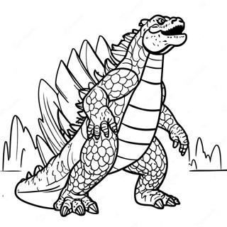 Kolorowanka Z Godzilla Minus Jeden 17910-14142