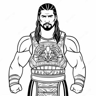 Roman Reigns Kolorowanki