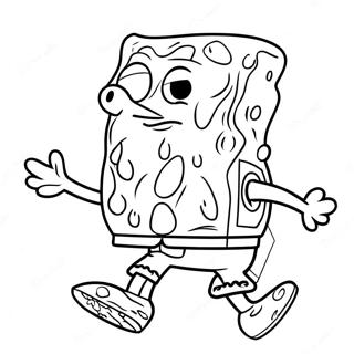 Kolorowanka Spongebob Kanciastoporty 25232-19939