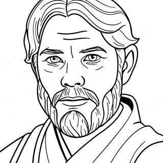 Obi Wan Kenobi Kolorowanki