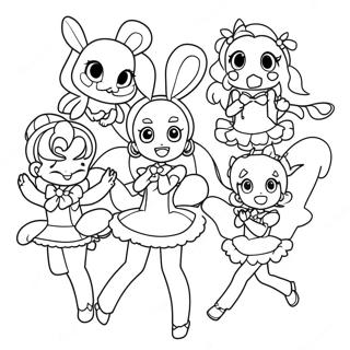 Precure Kolorowanki