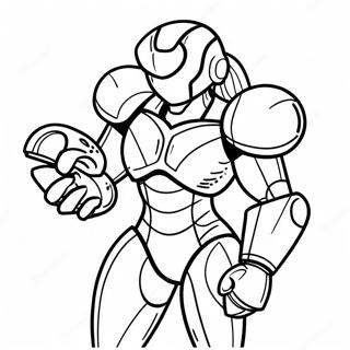 Metroid Kolorowanki