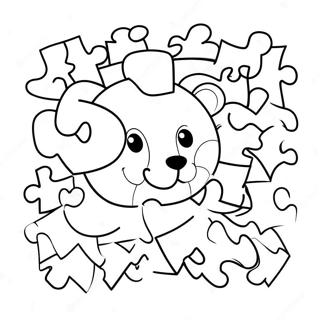 Puzzle Kolorowanki