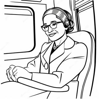 Rosa Parks Kolorowanki