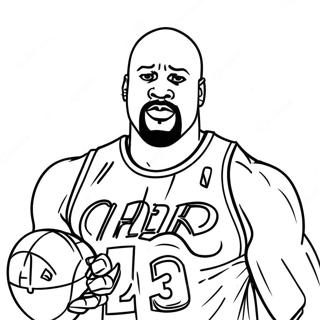 Shaq Kolorowanki