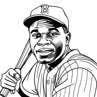 Jackie Robinson Kolorowanki