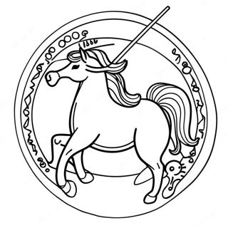 Kolorowanka Z Znakiem Zodiaku Strzelec 39113-30928