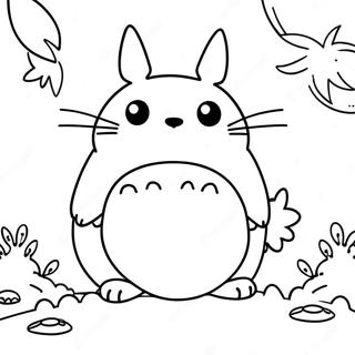 Totoro Kolorowanki