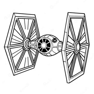 Kolorowanka Tie Fighter 43183-34135