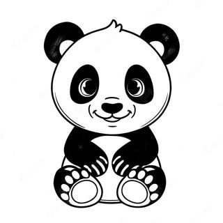 Kolorowanka Z Malym Panda 45363-35849