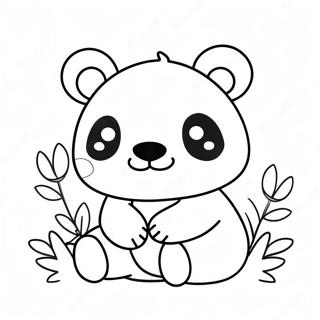 Kolorowanka Kawaii Panda 47043-37189