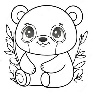 Kolorowanka Kawaii Panda 47043-37191