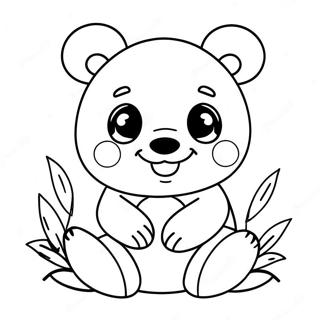 Kolorowanka Kawaii Panda 47043-37192