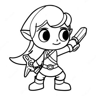 Toon Link Kolorowanki