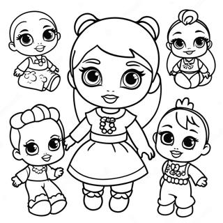 Baby Bratz Kolorowanki