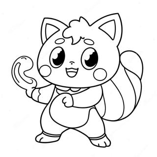 Kolorowanka Jibanyan Yo Kai 64204-50802