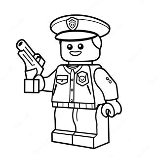 Policja Lego Kolorowanki