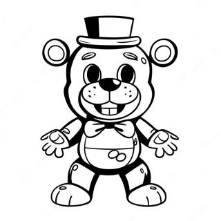 Uroczy Lefty Z Fnaf Kolorowanka 69085-54670