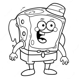 Halloween Spongebob Kolorowanki